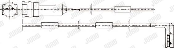 Jurid 581339 - Contact d'avertissement, usure des plaquettes de frein cwaw.fr