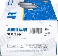 Jurid 575026J-D - Kit de plaquettes de frein, frein à disque cwaw.fr