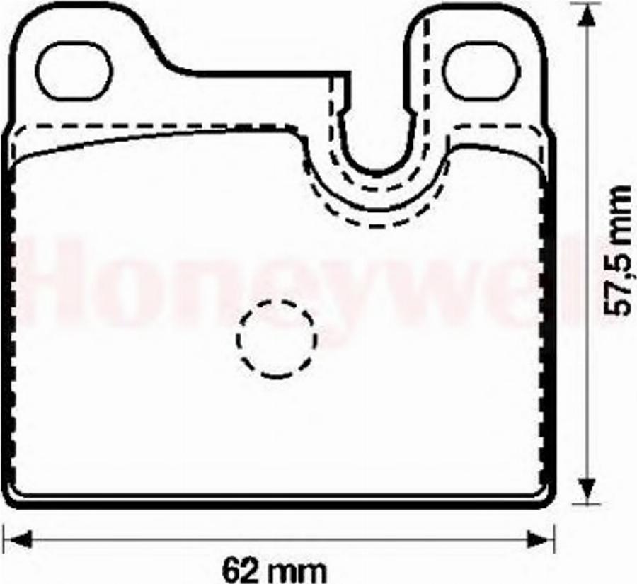 Jurid 571488JAS - Kit de plaquettes de frein, frein à disque cwaw.fr