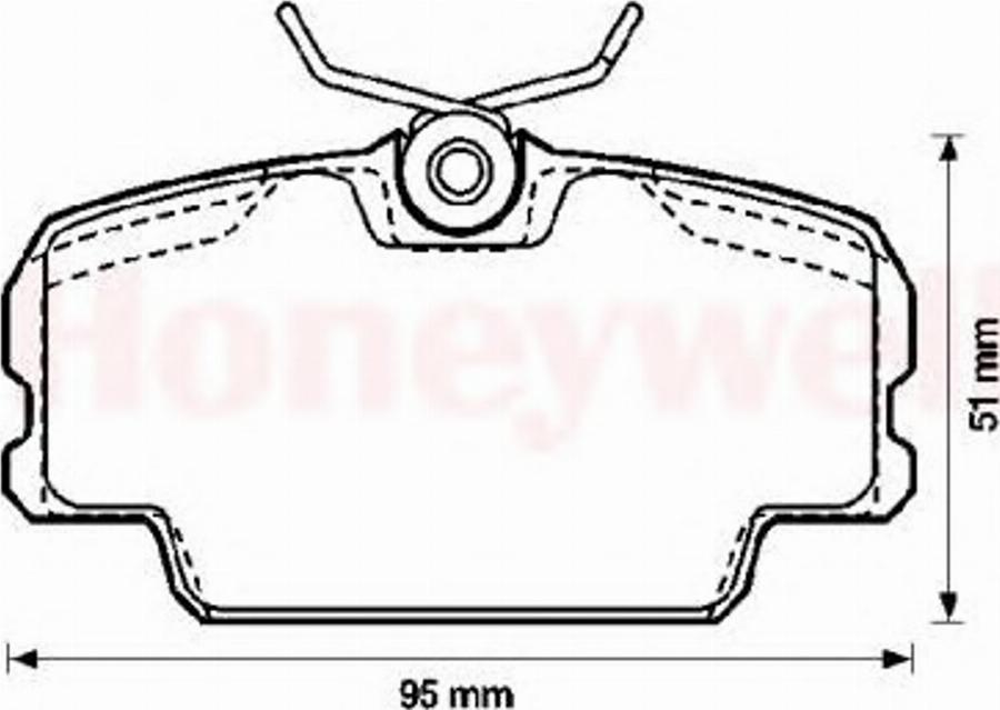 Jurid 571559JAS - Kit de plaquettes de frein, frein à disque cwaw.fr