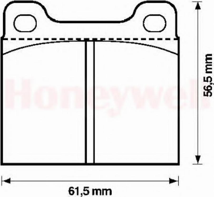 Jurid 571554JAS - Kit de plaquettes de frein, frein à disque cwaw.fr