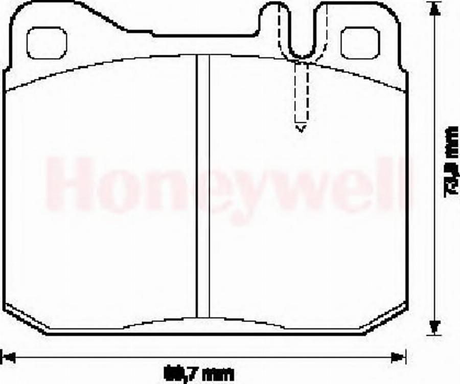 Jurid 571553JAS - Kit de plaquettes de frein, frein à disque cwaw.fr