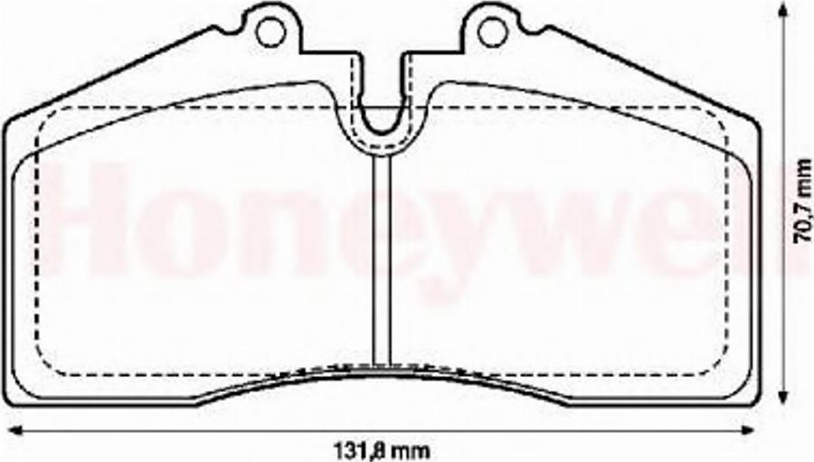 Jurid 571534JAS - Kit de plaquettes de frein, frein à disque cwaw.fr