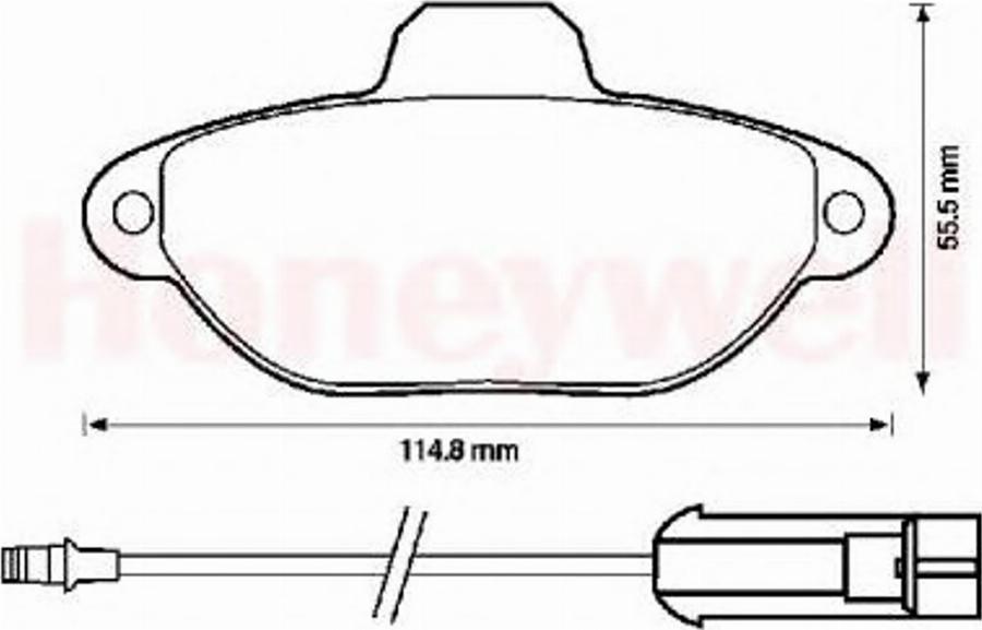 Jurid 571523JAS - Kit de plaquettes de frein, frein à disque cwaw.fr