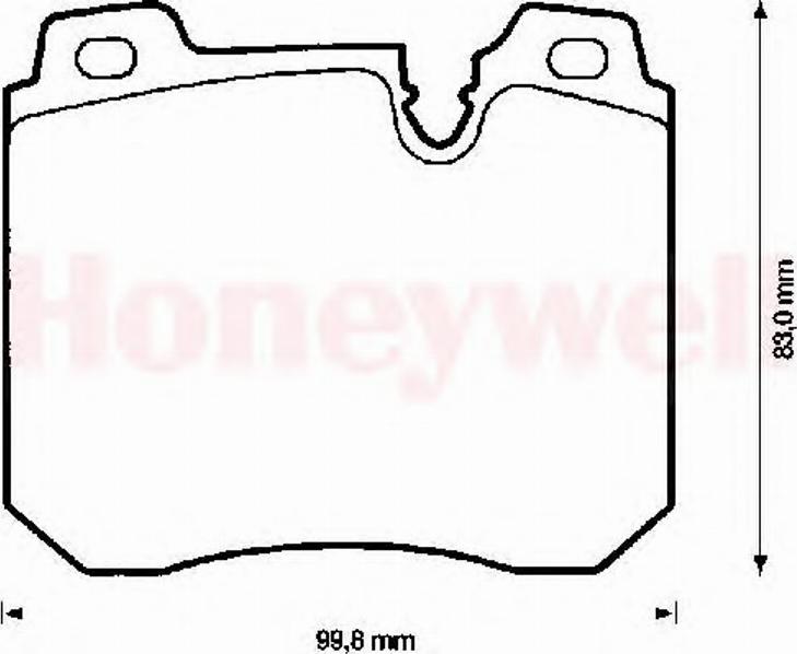 Jurid 571842JAS - Kit de plaquettes de frein, frein à disque cwaw.fr