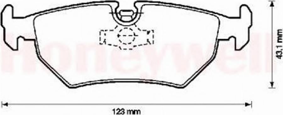 Jurid 571395JAS - Kit de plaquettes de frein, frein à disque cwaw.fr