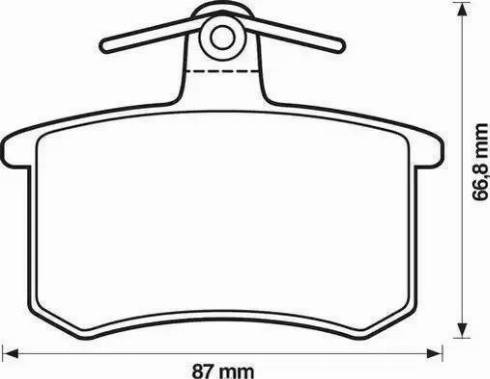 Lemförder 20613 04 - Kit de plaquettes de frein, frein à disque cwaw.fr