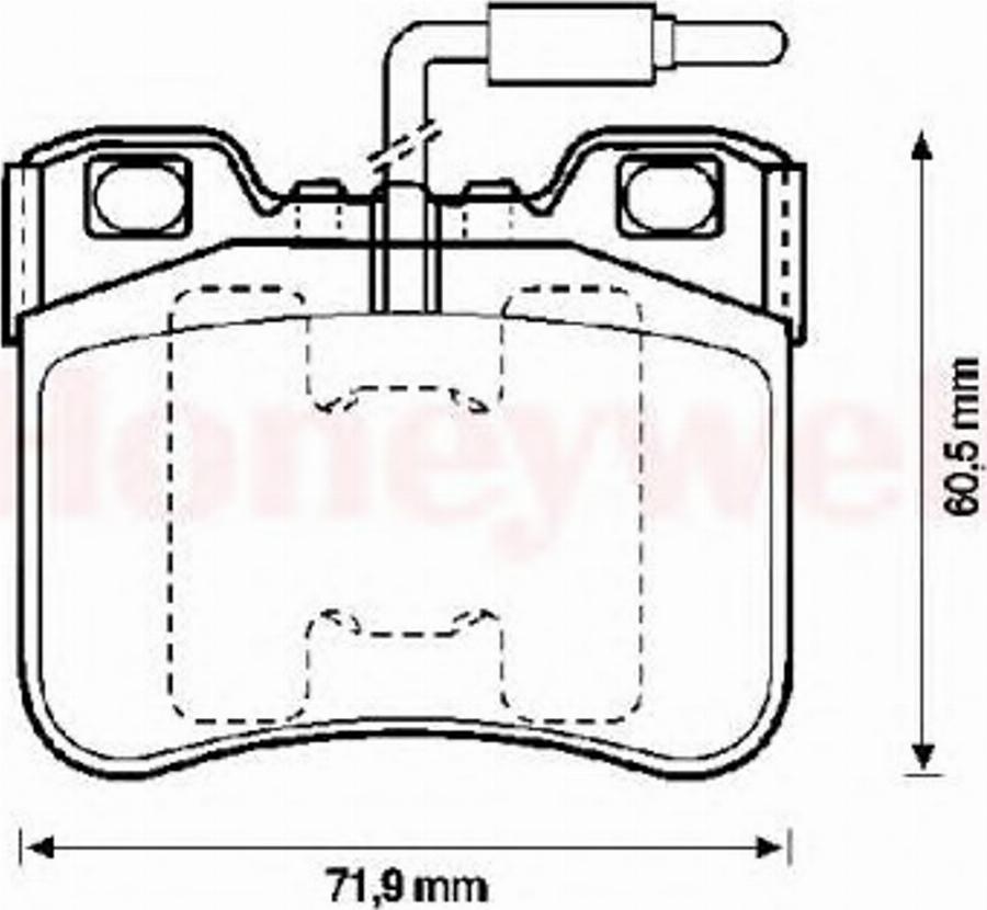 Jurid 571367JAS - Kit de plaquettes de frein, frein à disque cwaw.fr