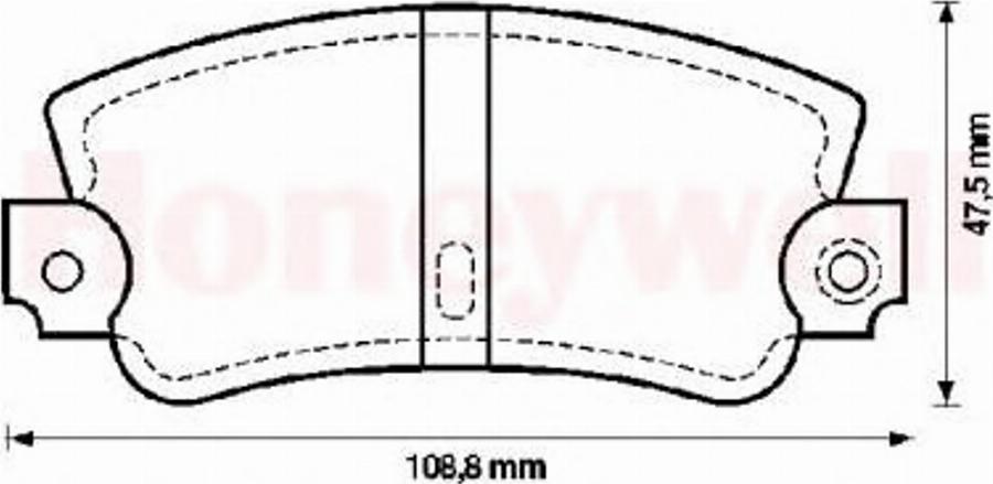 Jurid 571301JAS - Kit de plaquettes de frein, frein à disque cwaw.fr