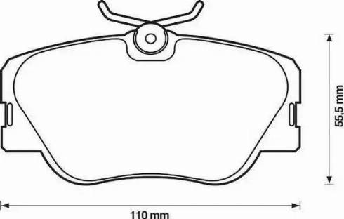 Lemförder 13330 07 - Kit de plaquettes de frein, frein à disque cwaw.fr