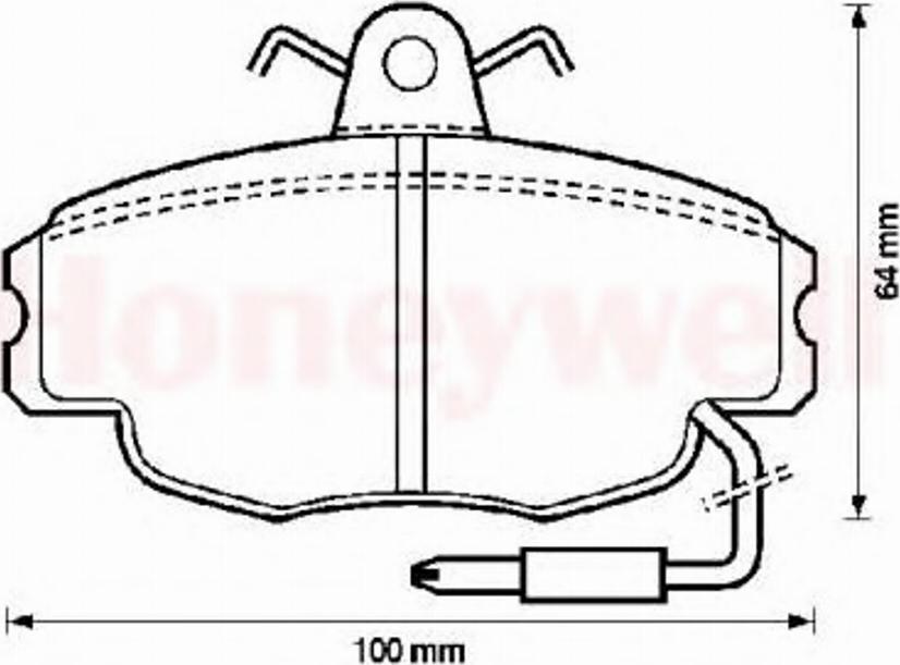 Jurid 571327D - Kit de plaquettes de frein, frein à disque cwaw.fr