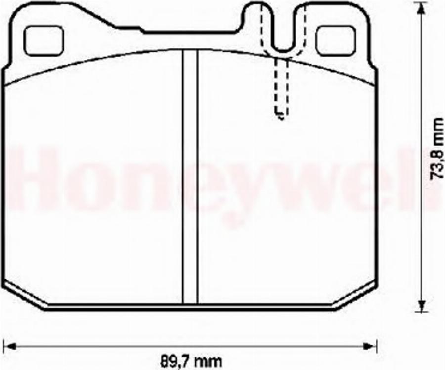 Jurid 571372J-AS - Kit de plaquettes de frein, frein à disque cwaw.fr