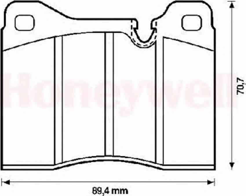 Jurid 571261JAS - Kit de plaquettes de frein, frein à disque cwaw.fr