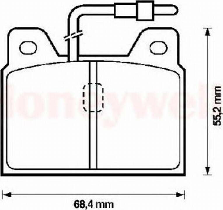 Jurid 571218JAS - Kit de plaquettes de frein, frein à disque cwaw.fr