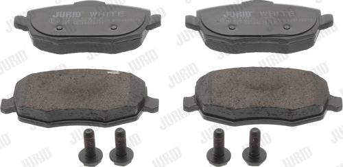 Jurid 573144JC - Kit de plaquettes de frein, frein à disque cwaw.fr