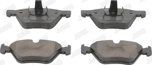 Jurid 573151JC - Kit de plaquettes de frein, frein à disque cwaw.fr