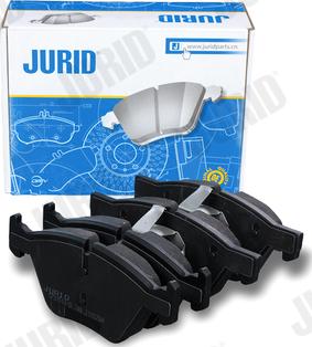 Jurid 573151J-D - Kit de plaquettes de frein, frein à disque cwaw.fr