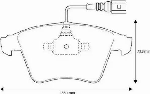 Jurid 573160J-AS - Kit de plaquettes de frein, frein à disque cwaw.fr