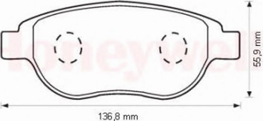 Jurid 573184J-AS - Kit de plaquettes de frein, frein à disque cwaw.fr