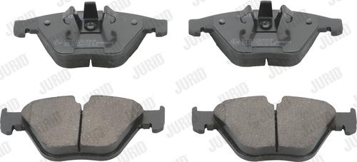 Jurid 573181JC - Kit de plaquettes de frein, frein à disque cwaw.fr