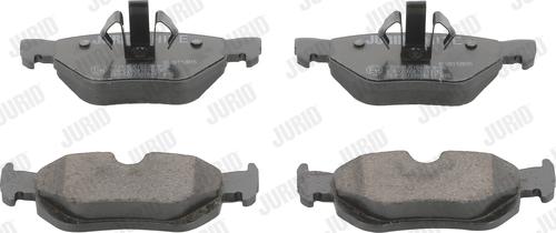 Jurid 573139JC - Kit de plaquettes de frein, frein à disque cwaw.fr