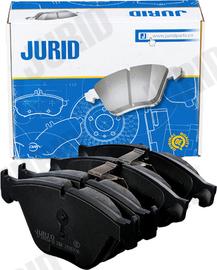 Jurid 573305J-D - Kit de plaquettes de frein, frein à disque cwaw.fr