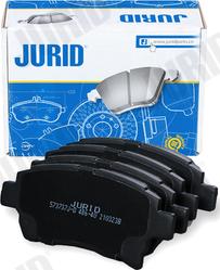 Jurid 573737J-D - Kit de plaquettes de frein, frein à disque cwaw.fr