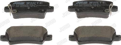 Jurid 572580JC - Kit de plaquettes de frein, frein à disque cwaw.fr