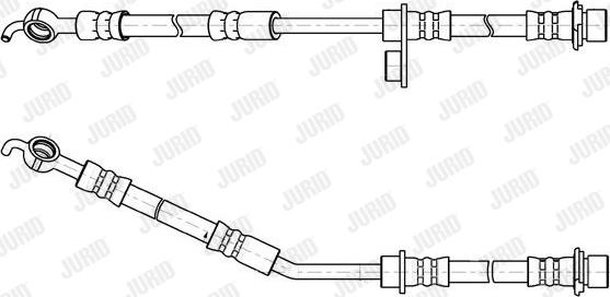 Jurid 173190J - Flexible de frein cwaw.fr