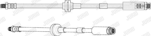 Jurid 173124J - Flexible de frein cwaw.fr