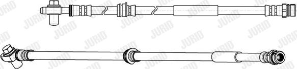 Jurid 173290J - Flexible de frein cwaw.fr