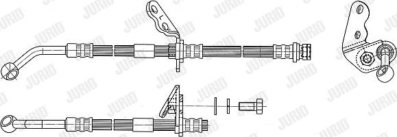 Jurid 172941J - Flexible de frein cwaw.fr