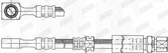 Jurid 172502J - Flexible de frein cwaw.fr