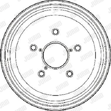 Jurid 329159J - Tambour de frein cwaw.fr