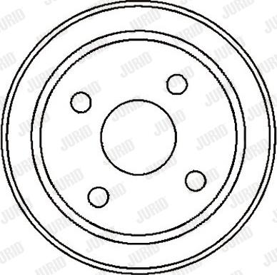 Jurid 329251J - Tambour de frein cwaw.fr