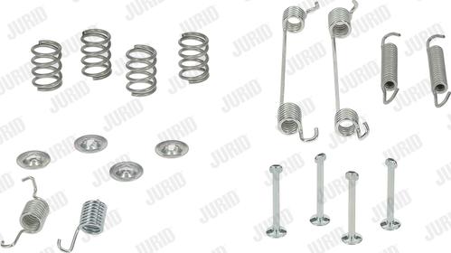 Jurid 771101J - Kit d'accessoires, mâchoire de frein cwaw.fr