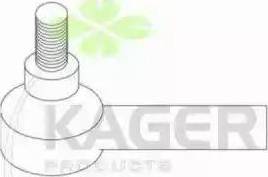 Kager 430972 - Rotule de barre de connexion cwaw.fr