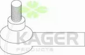 Kager 430824 - Rotule de barre de connexion cwaw.fr