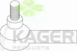 Kager 430370 - Rotule de barre de connexion cwaw.fr