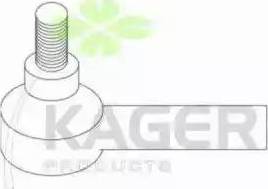 Kager 430735 - Rotule de barre de connexion cwaw.fr