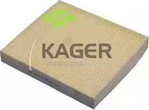 Kager 09-0058 - Filtre, air de l'habitacle cwaw.fr