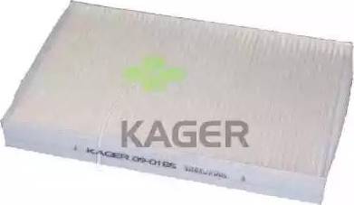 Kager 09-0165 - Filtre, air de l'habitacle cwaw.fr