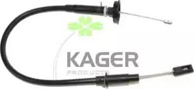 Kager 19-2243 - Tirette à câble, commande d'embrayage cwaw.fr