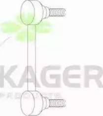 Kager 850480 - Entretoise / tige, stabilisateur cwaw.fr