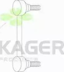 Kager 850427 - Entretoise / tige, stabilisateur cwaw.fr