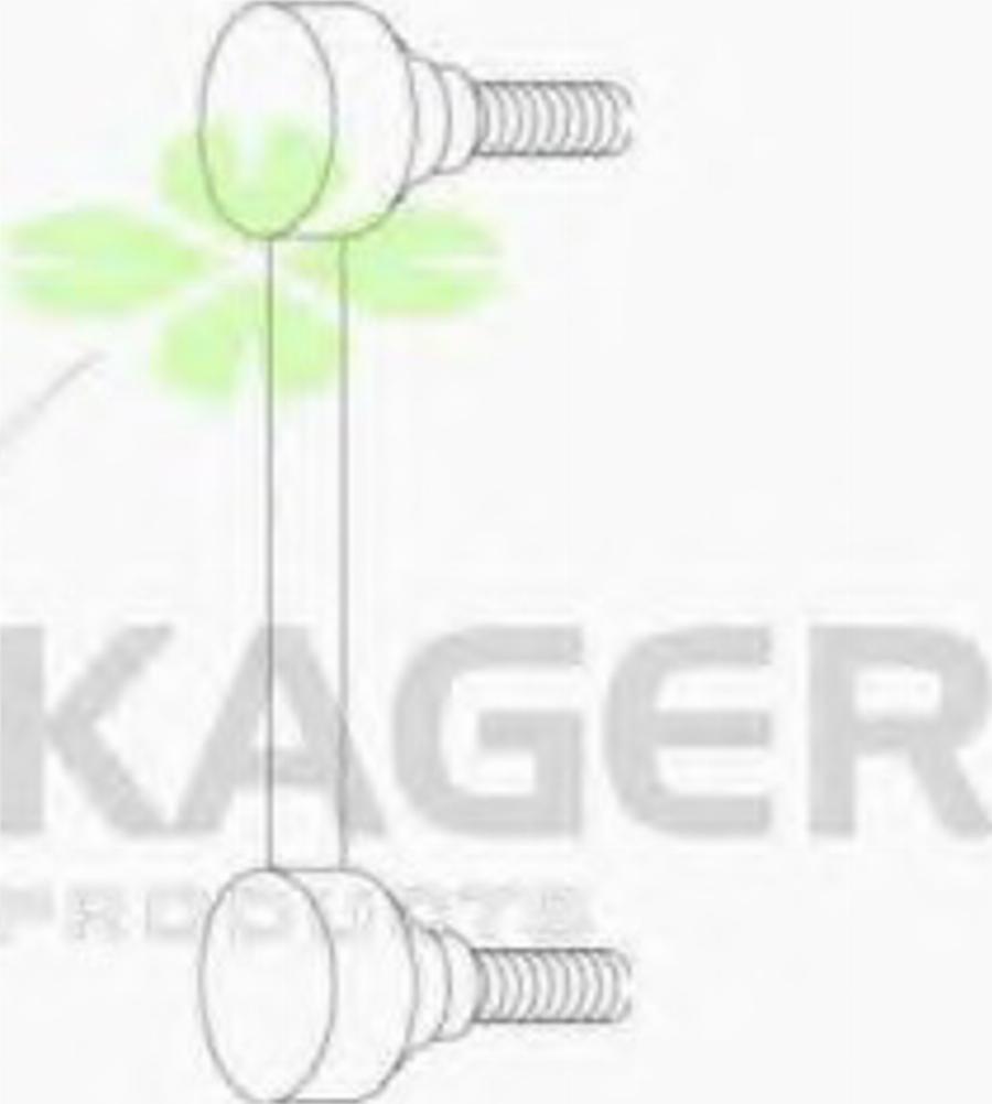 Kager 85-0519 - Entretoise / tige, stabilisateur cwaw.fr