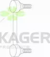 Kager 850652 - Entretoise / tige, stabilisateur cwaw.fr