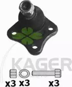 Kager 880337 - Rotule de suspension cwaw.fr