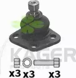 Kager 880208 - Rotule de suspension cwaw.fr