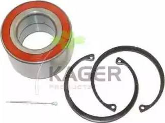 Kager 83-0443 - Kit de roulements de roue cwaw.fr